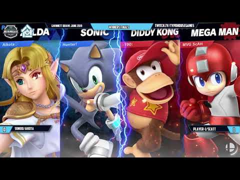Gwinnett Brawl July 2019 - Sonido/Aikota VS Player-1/ScAtt - Doubles Winners Finals