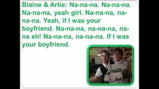 Boys &amp; Boyfriend Glee Lyrics