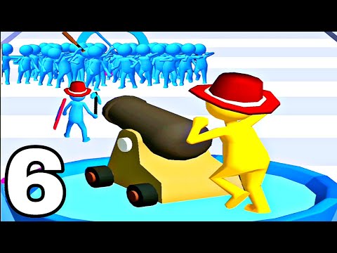 Join Clash 3D - Walkthrough Part 6 Levels 41-48 Build Castle - Android Gameplay