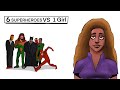 SIX SUPERHEROES VS ONE GIRL JESSICA Jude Oc