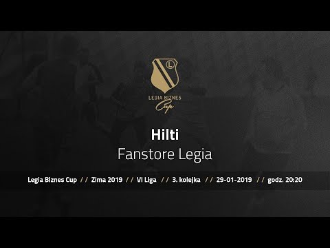 Skrót spotkania Hilti - Fanstore Legia ( Legia Biznes Cup Zima 2019 )