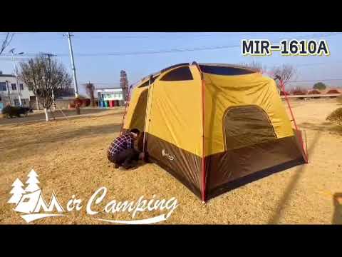 фото палатка туристическая автомат, 8-ми местная mircamping, 380х260х190см, арт. 1610а 0