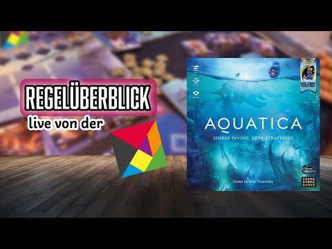 Aquatica erklärt vom Verlag live auf der SPIEL 25