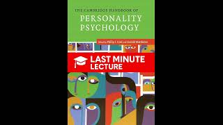 Self-Regulation and Control in Personality | Chapter 24 – Cambridge Pe