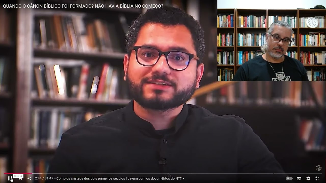 Sola Scriptura e formação do Cânone: React ao pastor Yago Martins