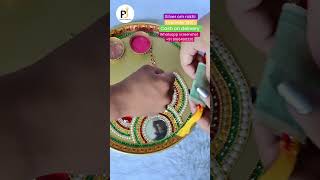 New designer silver om rakhi 🤩,  with discount instant first order #rakshabandhan #rakhi