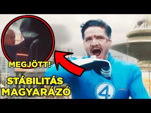 MEGÉRKEZETT! I Fantasztikus négyes stáblistás jelenet magyarázó