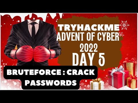 Tryhackme Advent of Cyber 2022 CTF Challenge Solutions | Day 5 What the...bruteforce?