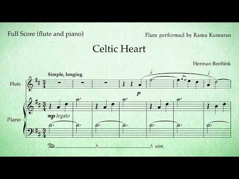 Herman Beeftink - "Celtic Heart" (for flute and piano)