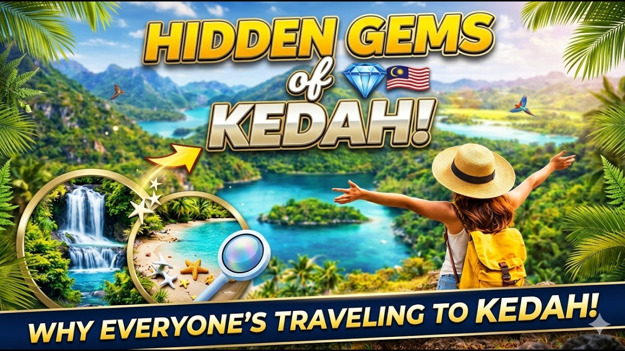 Hidden Gems of Kedah, Malaysia 🇲🇾 | Why Everyone's Traveling to Kedah Right Now
