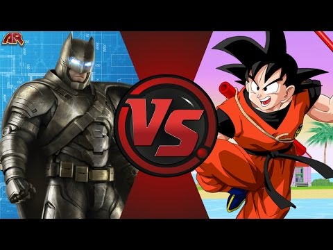 BATMAN vs GOKU! (DC Comics vs Dragon Ball) Cartoon Fight Club Episode 144 Video