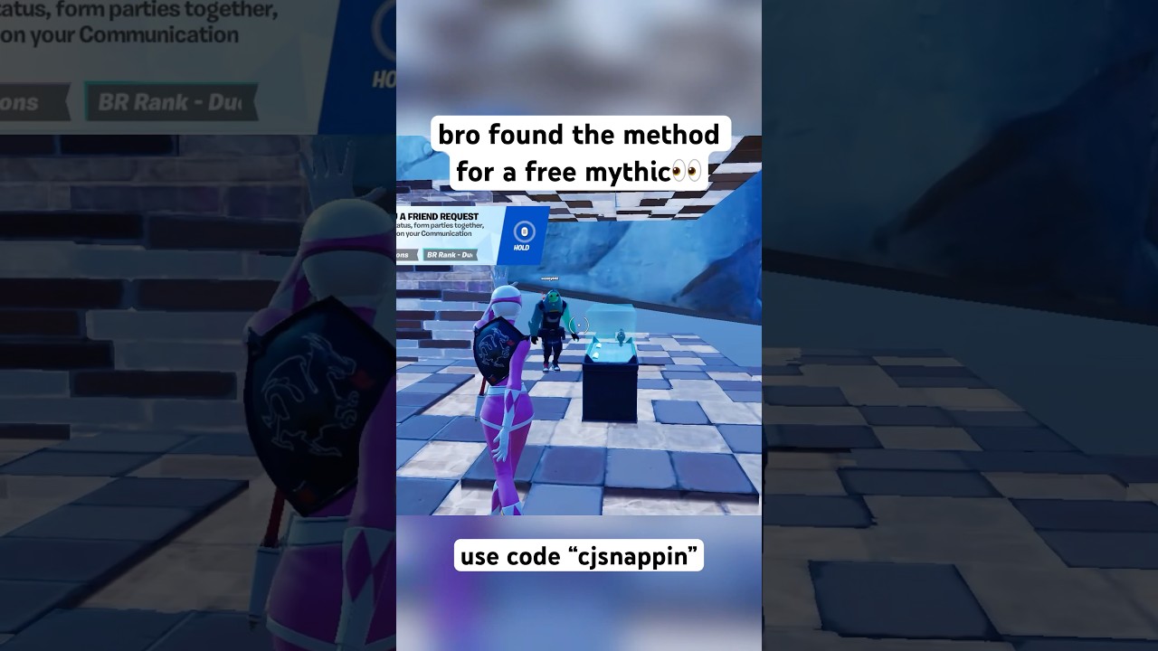 HOW DID BRO KNOW😱Use code cjsnappin❤️#fortnite #fortniteclips #fortnitememes #fyp #fortniteshorts