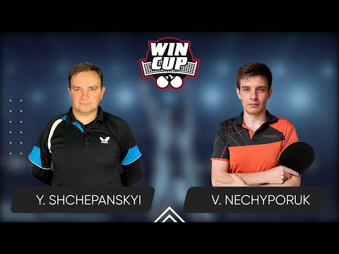 00:45 Yurii Shchepanskyi - Vadym Nechyporuk West 6 WIN CUP 26.01.2024 | TABLE TENNIS WINCUP
