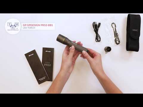 GP GPDESIGN PR52-BB1 - Torch: LED - UNBOXING