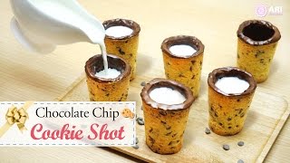 초코칩 쿠키 샷 만들기 How to Make Chocolate Chips Cookie Shot! - Ari Kitchen