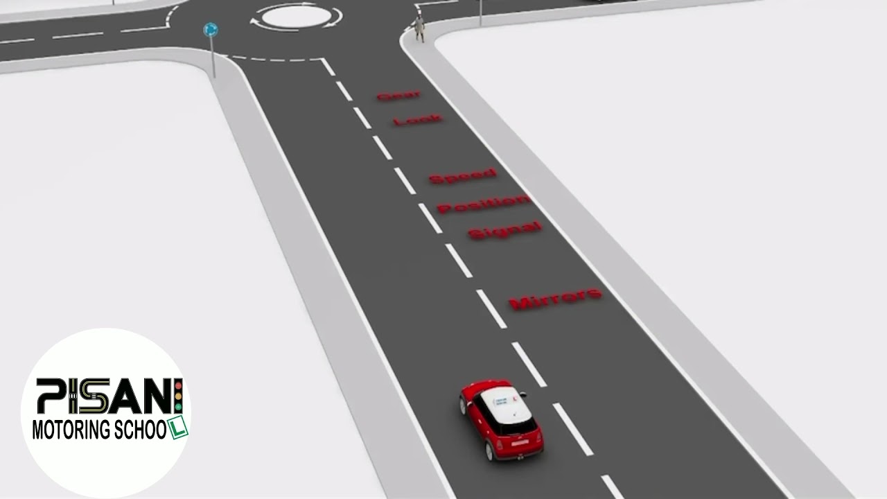 Mini Roundabout - Turning Left at the First Exit