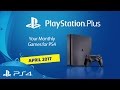 PlayStation Plus | Your PS4 Monthly Games for April 2017 | PS4