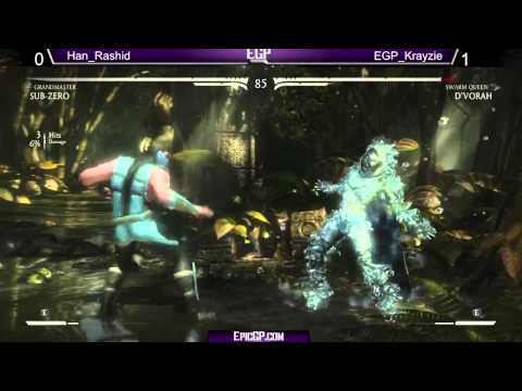 Han_Rashid (Sub) vs EGP_Krayzie (D'Vo) - MKX