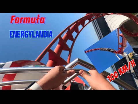 Energylandia Formuła Launched Coaster 2025 Front Seat GoPro 12 Zator Poland (Pierwszy wagonik)