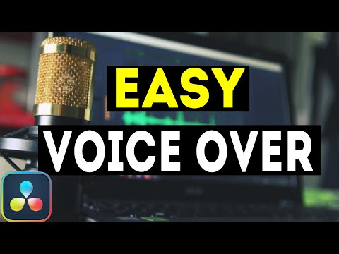 How To Record Voice Over In Davinci Resolve 19
