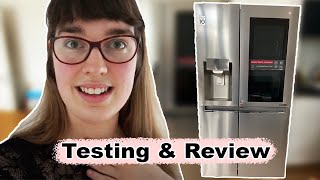 Johanna testet den smarten Kühlschrank "LG Side-by-Side GSX 971 Neaz.Aneqeur" | Testing & Review