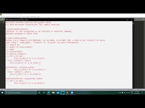 Session 41 Python Directory Management