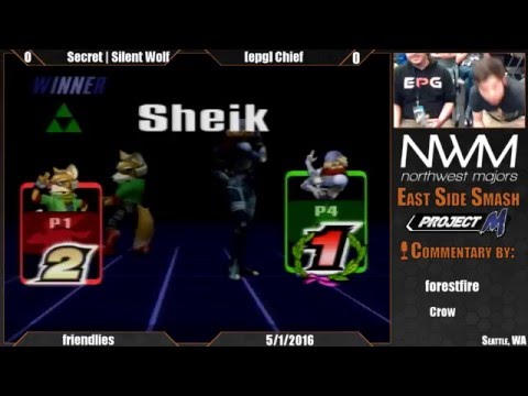 NWM8: [ePG]Chief (Shiek) Vs Secret | Silent Wolf (Fox) - Top 16 Winners R1 - Project M