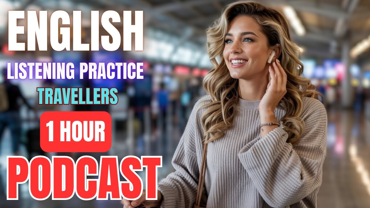 1 Hour English Listening Practice for Travelers ✈️ || Learn English with Podcast