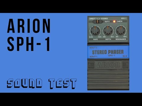 ARION SPH-1 Stereo Phaser,adds Sense of SPEED and SPINNING Speaker Sounds GENIAL image 5