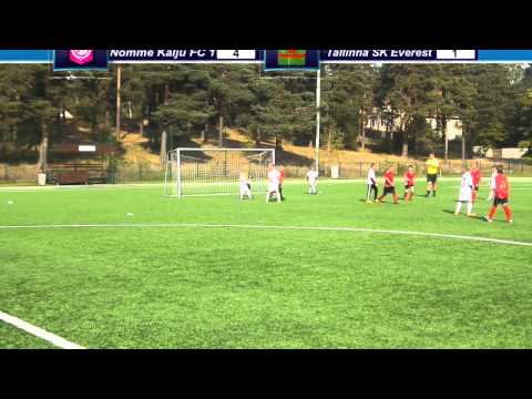 Nõmme Kalju FC - 9:2 - Tallinna SK Everest (весь матч) | ENMV 2014 - Liiga E2.I - XII voor.