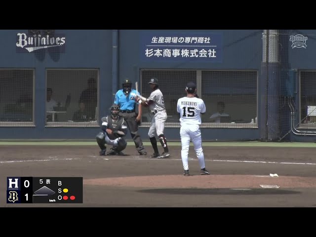 【ファーム】抜群の安定感!! バファローズ・椋木蓮 5回無失点の好投で試合を作る!!  2024年6月16日 オリックス・バファローズ 対 くふうハヤテベンチャーズ静岡