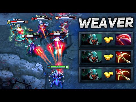 -30 Armor on Attack Weaver is Absolute Broken🔥🔥33Kills Geminate Attack x2 Daedalus One Shot | Dota 2