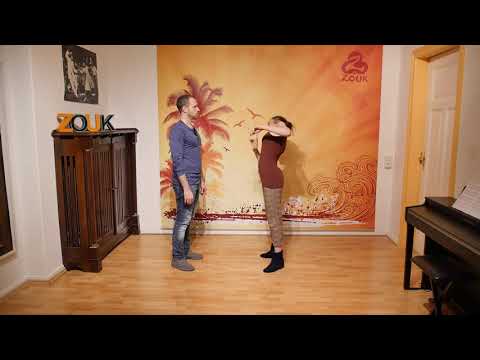 Zouk atoms - Introductory course - 6 of 10 - Headwork 1 - Basic tecnique, basic step and cross step