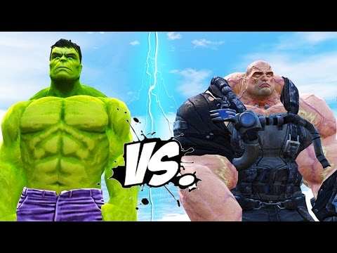 Hulk vs Bane - Epic Battle