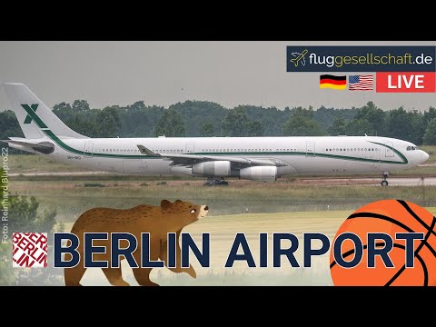 NBA Spezial Abflüge: Planespotting LIVE 🐻 Berlin (BER) Flughafen | Fr. 16. Jan.2026 #livestream