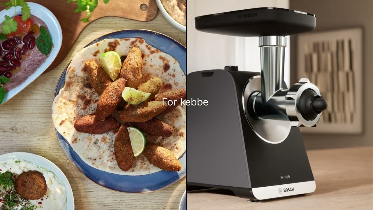 Tocator de carne Bosch MFWS650B 1107008 — Recenzie video