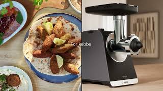 Mașina de tocat carne Bosch MFWS650B, 500 W — Recenzie video