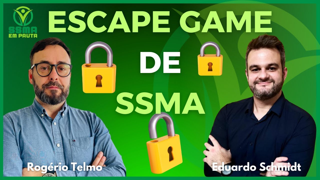ESCAPE GAME DE SSMA! #ssma #escapegames #saude #segurançadotrabalho #meioambiente #esg #saudemental
