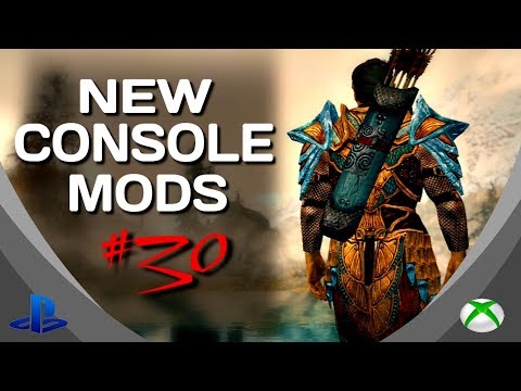 Skyrim Special Edition: ▶️5 BRAND NEW CONSOLE MODS◀️ #30 (PS4/XB1/PC)
