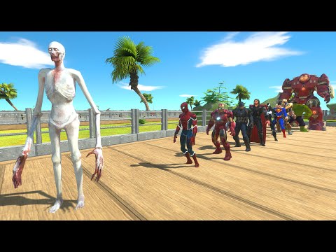 SCP-096 OASIS DEATH RUN - Animal Revolt Battle Simulator