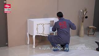 Fym Banyo Ayaklı Banyo Dolabı Montaj Videosu