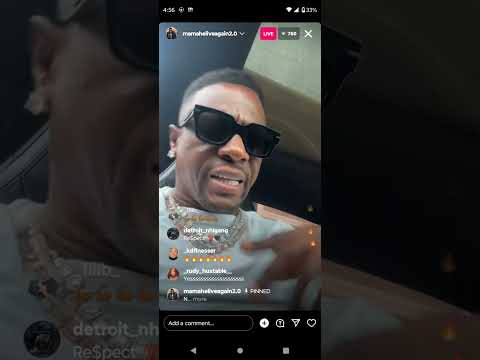 Boosie previews new song from up coming Album Ft Bobby Valentino on Live 7/14/23
