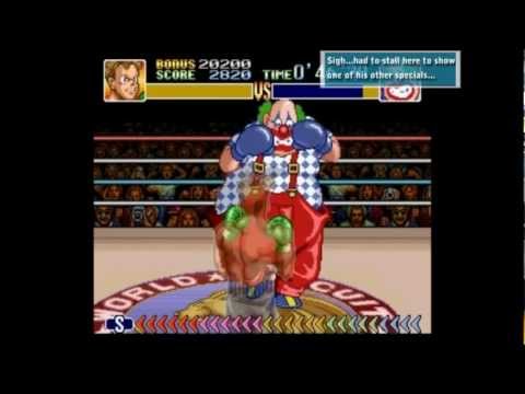 Super Punch Out!! Perfect/Dizzy Run - Mad Clown