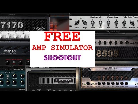 Free Amp Simulator Shootout - Free AU/VST