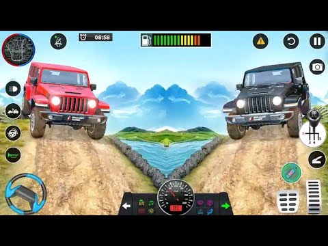 Mountain Climb Jeep Race Simulator Hill Stunt 4x4 Car & Jeep Driving - Android GamePlay