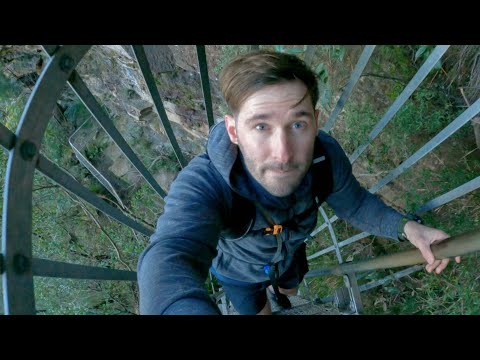Caminhando até o fundo de Wentworth Falls