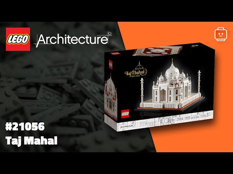 Vidéo LEGO Architecture 21056 : Taj Mahal