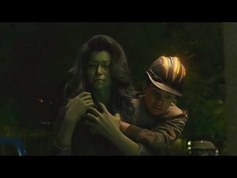 She hulk : She hulk fights the gang scene HD