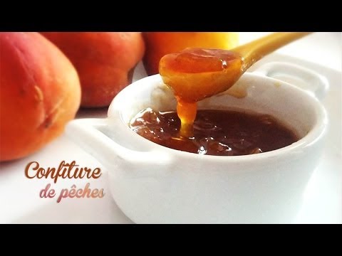 Confiture de pêches (fait maison)