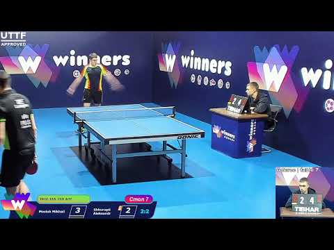 Mosiuk Mikhail - Shkurupii Aleksandr.WINners. CUP Table Tennis 7 30.12.2020 11:45